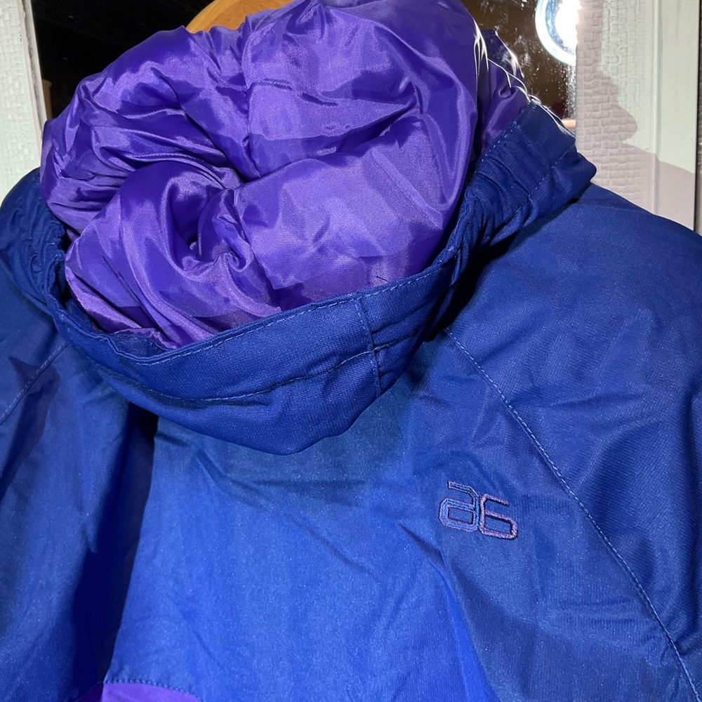 Arctix Girls Frost Insulated Winter Jacket, Blue Night Navy, Large - Picture 8 of 11